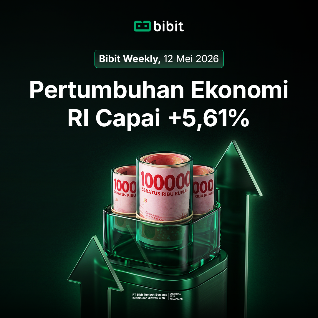 Bibit Weekly – Pertumbuhan Ekonomi RI Capai +5,61%